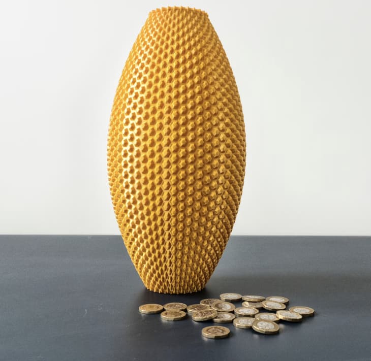 Modern outlet piggy bank